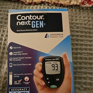 Contour Next Gen Blood Glucose Meter - Black and Green
